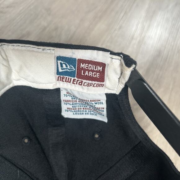 Vintage New Era Ripken Orioles Hat Snapback MLB Baseball Black Wool Blend Cap‎ - Picture 4 of 8